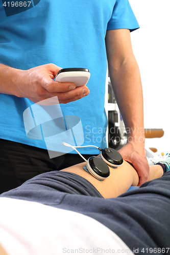 Image of Muscle electrostimulation, treatment and rehabilitation