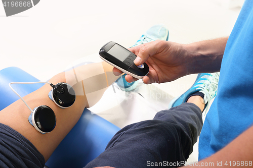 Image of Muscle electrostimulation, treatment and rehabilitation