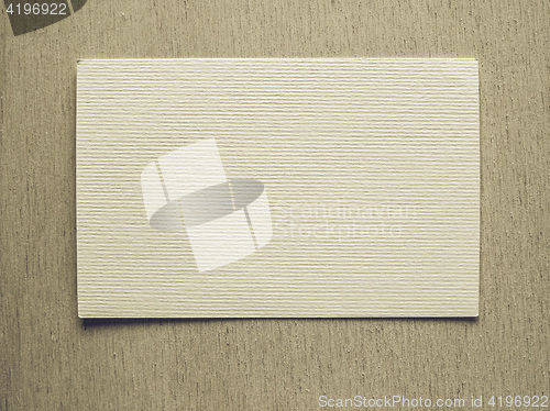 Image of Vintage looking Blank paper tag label