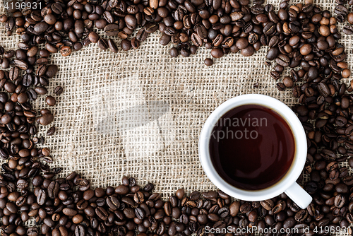 Image of the coffee grains