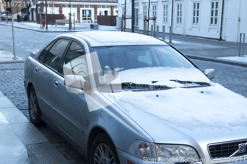 Image of Frozen Car