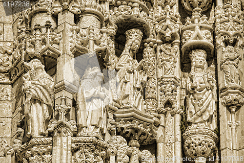 Image of Lisbon - detail Jeronimos Monastery 