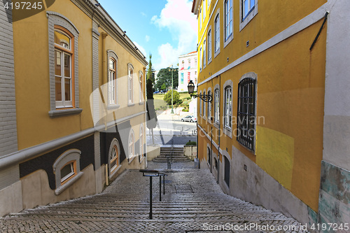 Image of Old stairs in Lisbon 