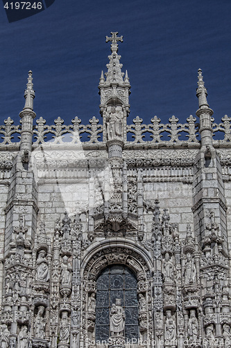 Image of Lisbon - detail Jeronimos Monastery 