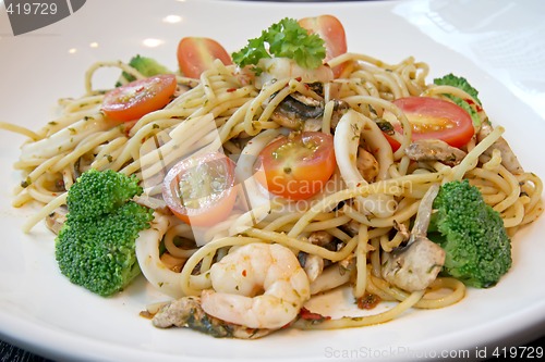 Image of Seafood pasta