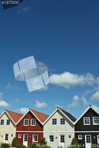 Image of Houses in a village in Denmark