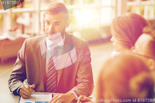 Image of business people meeting at office