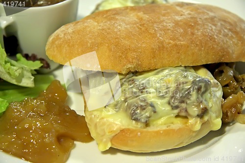 Image of Cheese steak sandwich