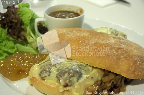 Image of Cheese steak sandwich