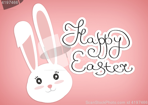 Image of Happy Easter Typographical Background