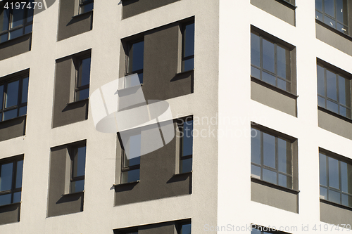 Image of Apartment Complex with Windows