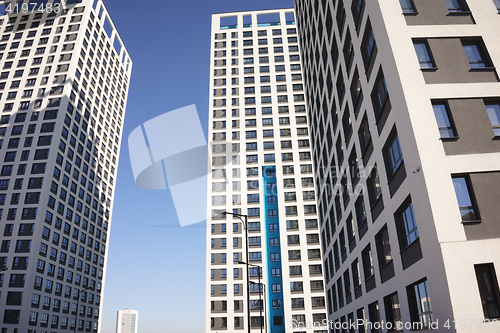 Image of Apartment Complex with Windows