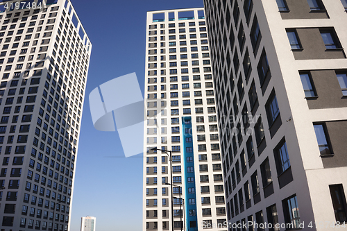 Image of Apartment Complex with Windows