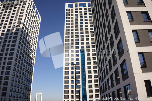 Image of Apartment Complex with Windows