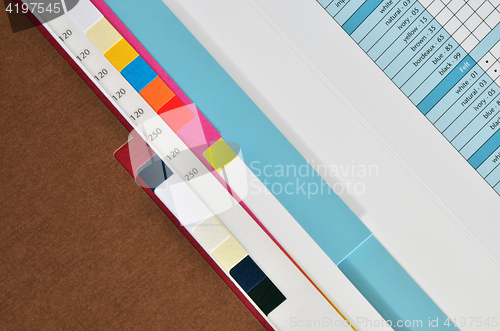 Image of Print paper sample book