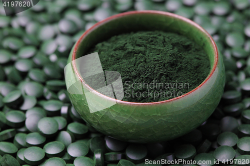 Image of spirulina