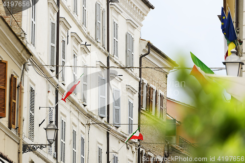 Image of Houses of street in Loreto