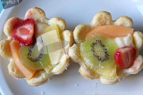 Image of Pastry fruit cups