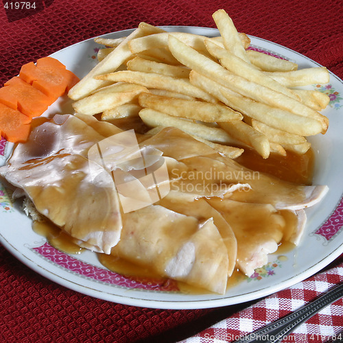 Image of hot turkey sandwich