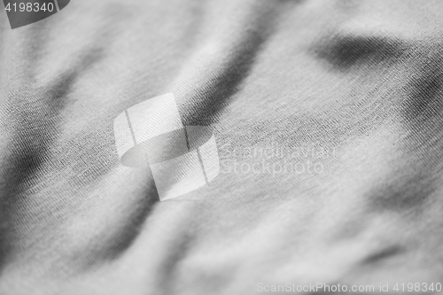 Image of close up of gray textile or fabric background