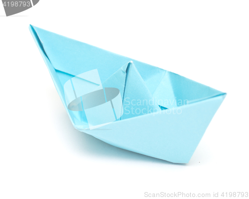 Image of origami boat