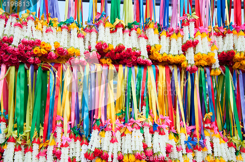 Image of Colourful garlands