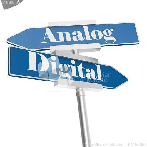 Image of Analog or Digital signs