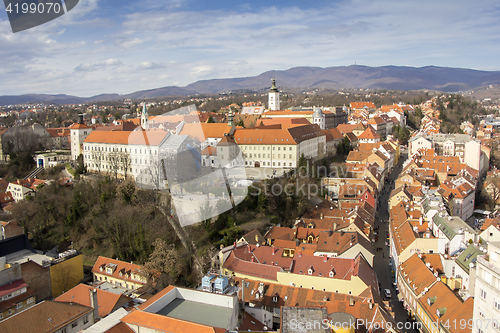 Image of Panoramic view of the Upper Town in Zagreb