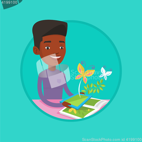 Image of Augmented reality vector illustration.
