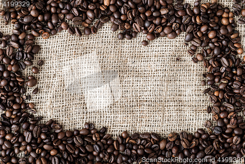 Image of the coffee grains