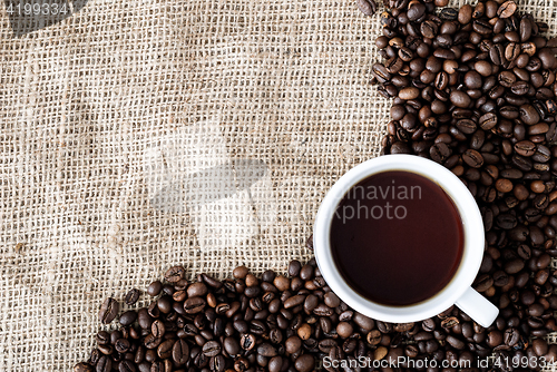 Image of the coffee grains