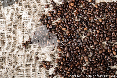 Image of the coffee grains