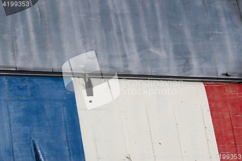 Image of Piece of aircraft grunge metal background