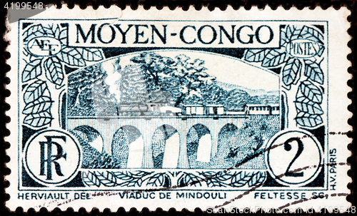 Image of Viaduct Mindouli Stamp