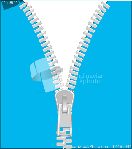 Image of Clasp lightning on cloth
