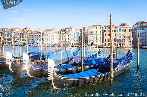 Image of Venice, Gondolas detail