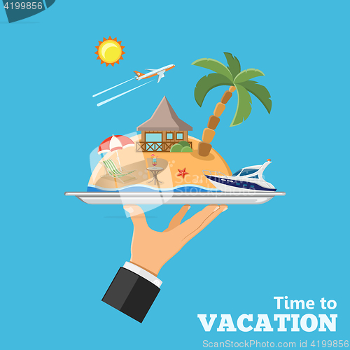 Image of Vacation and Trip concept