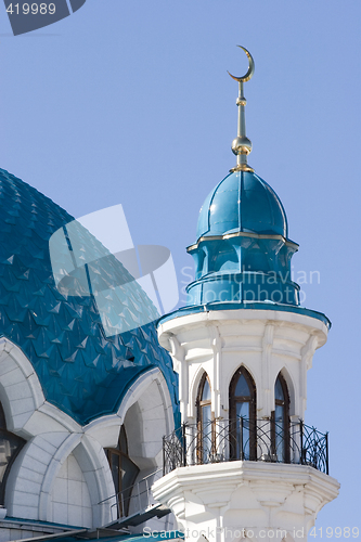 Image of Qolsharif mosque minaret/ Kazan