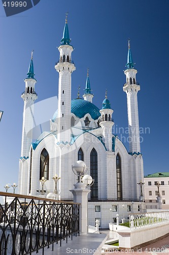 Image of Qolsharif mosque minaret/ Kazan