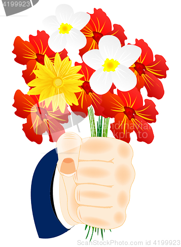 Image of Flower in hand