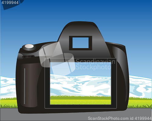 Image of Photographic device and nature
