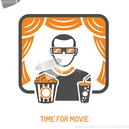 Image of Cinema and Movie concept