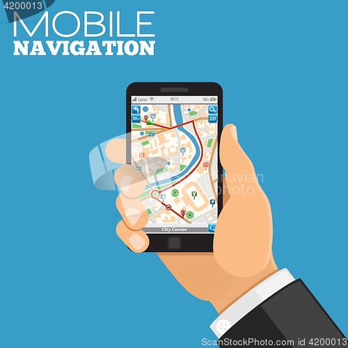 Image of Mobile Navigation Concept