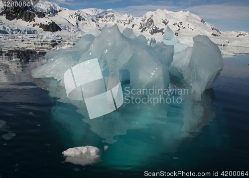 Image of Icebergs in Antarctica