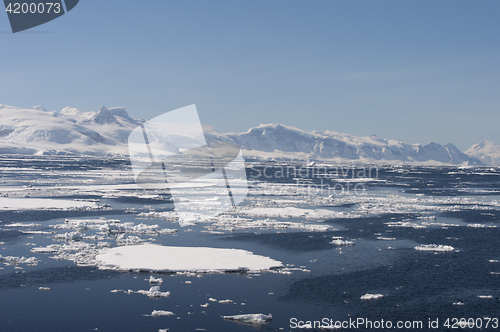 Image of Antarctica view form the ship