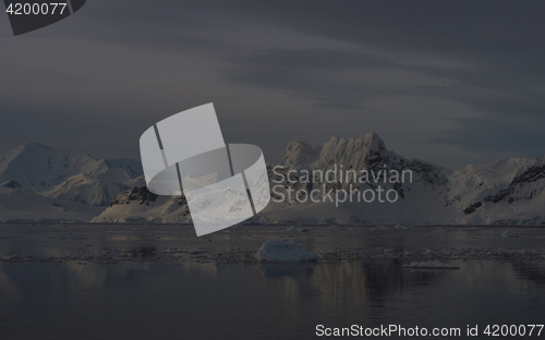 Image of Antarctica view form the ship