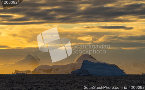 Image of Antarctica view form the ship