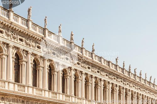 Image of Venice, Italy - Columns perspective