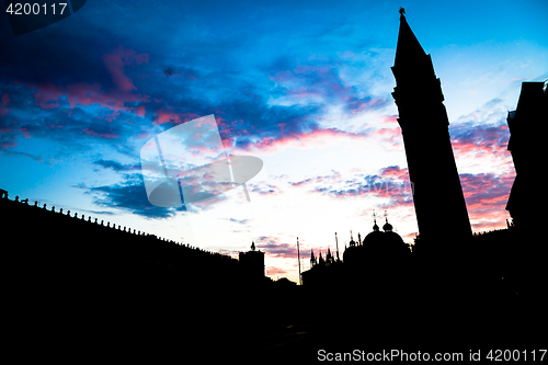 Image of Venice view at sunrise