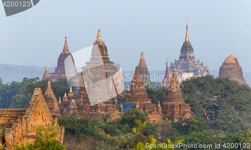 Image of Bagan buddha tower at day